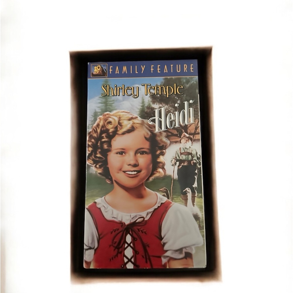 Shirley Temple Heidi Family Feature VHS